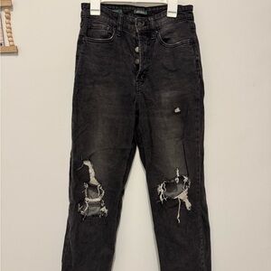 Wild Fable Men's Black Ripped Jeans